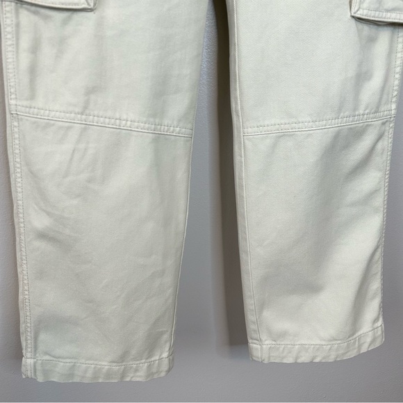 Aritzia TNA Utility Cargo Pants Cream Size 0 - Picture 4 of 16